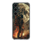 Lunar Sentinel Guardian of the Void Samsung Galaxy S24 / S24 Plus Case