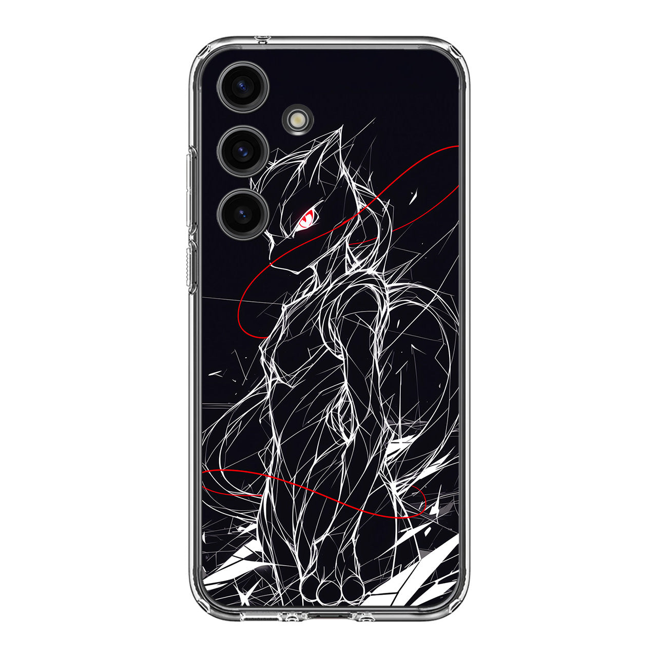 Mewtwo Silent Anomaly Samsung Galaxy S24 FE Case