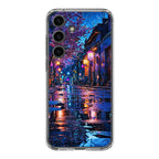 Midnight Sakura Glow Samsung Galaxy S24 / S24 Plus Case