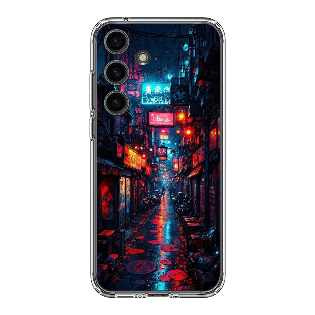 Neon Veins Of The Cyber City Samsung Galaxy S24 / S24 Plus Case