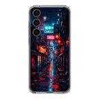 Neon Veins Of The Cyber City Samsung Galaxy S24 / S24 Plus Case