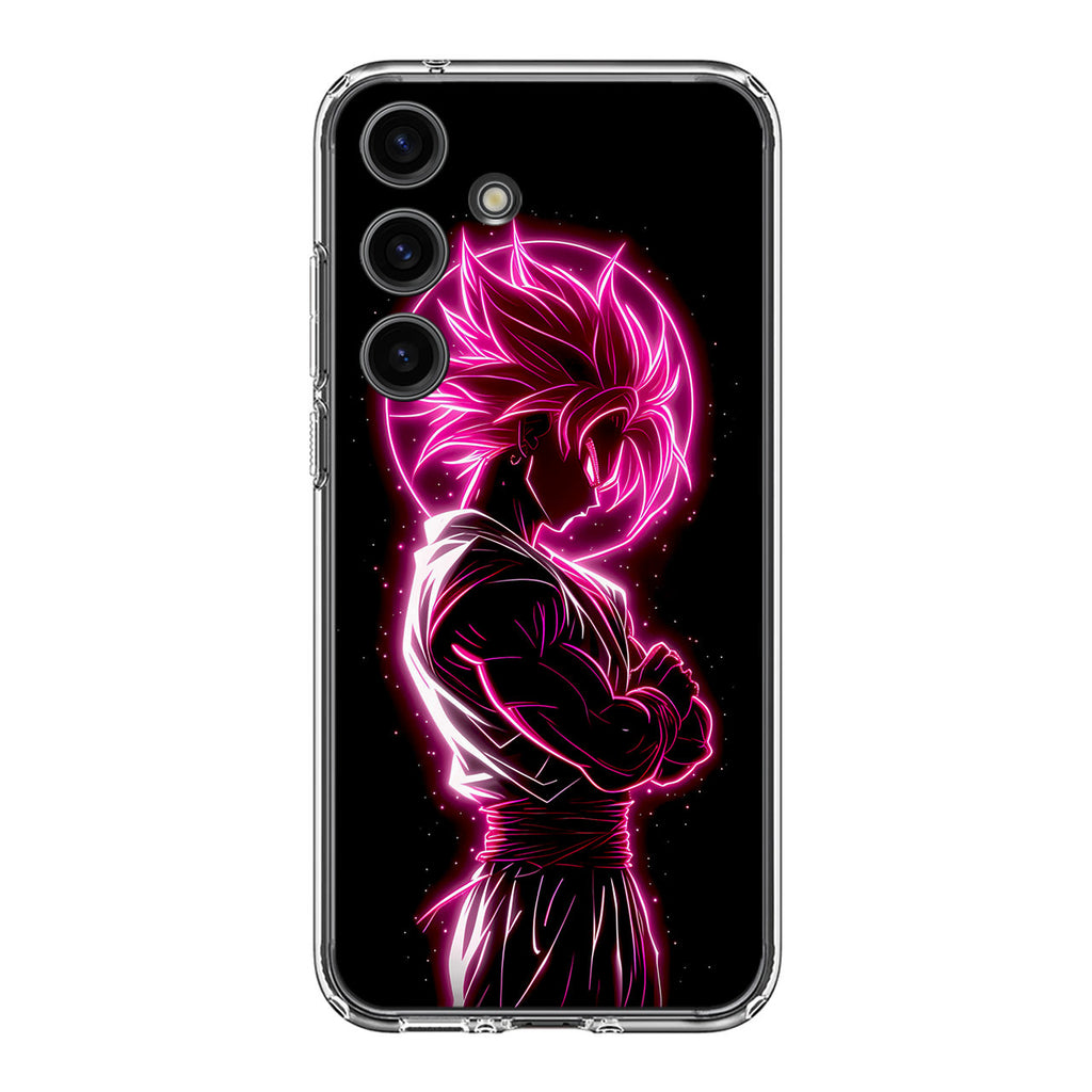 Pink Radiant Saiyan Samsung Galaxy S24 / S24 Plus Case