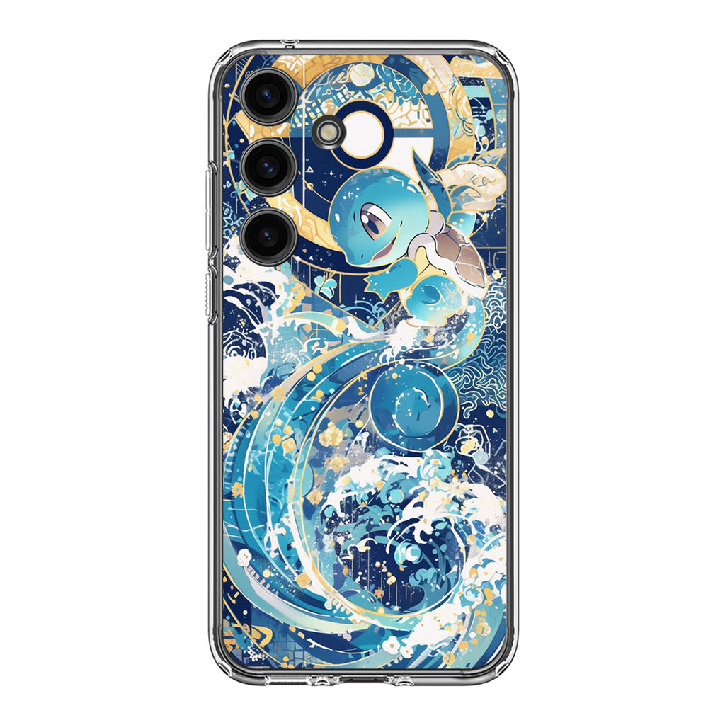 Squirtle Elemental Awakening Samsung Galaxy S24 FE Case