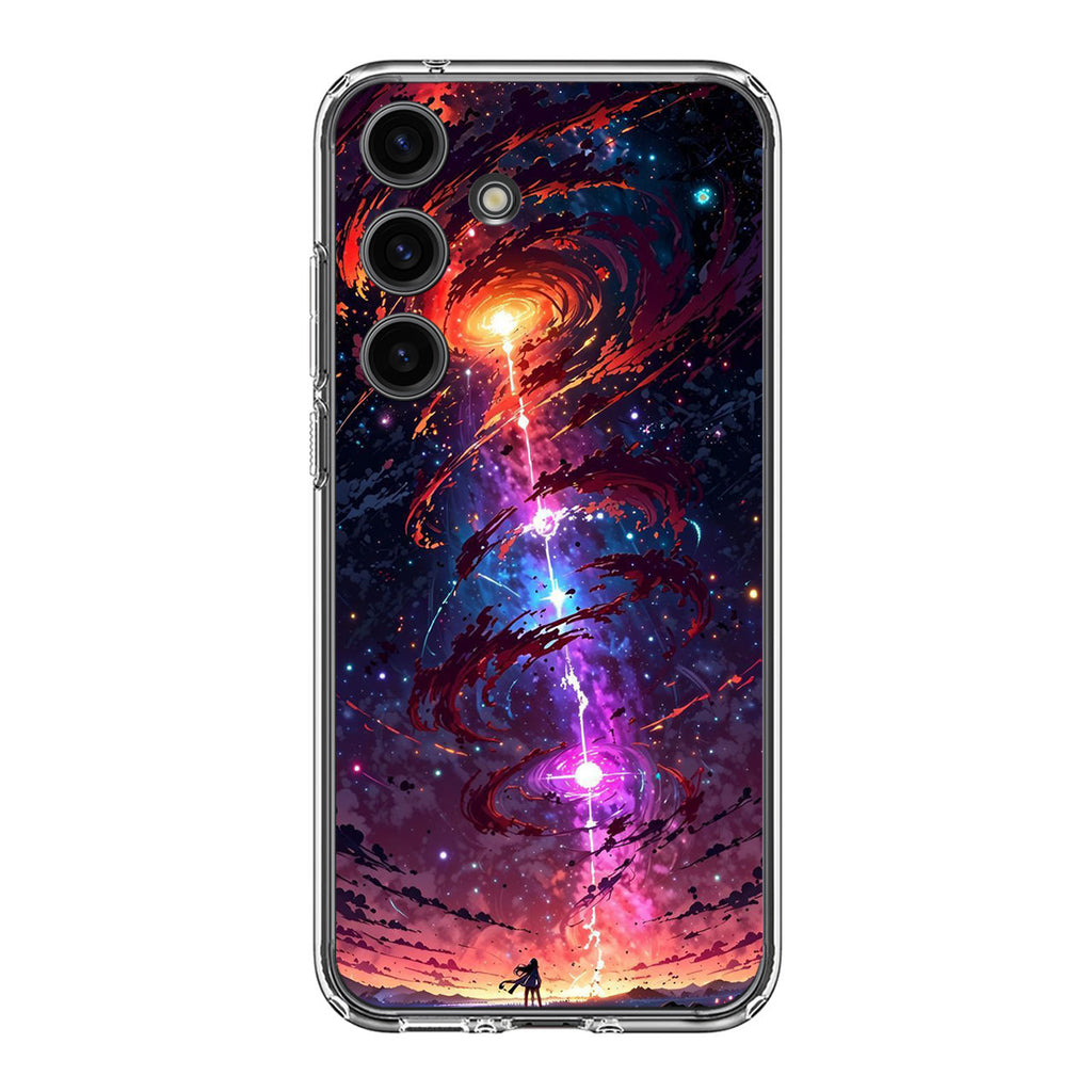 Stargazer at the Axis of Creation Samsung Galaxy S24 / S24 Plus Case