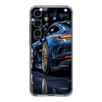 Velvet Thunder Elegance on Wheels Samsung Galaxy S24 / S24 Plus Case