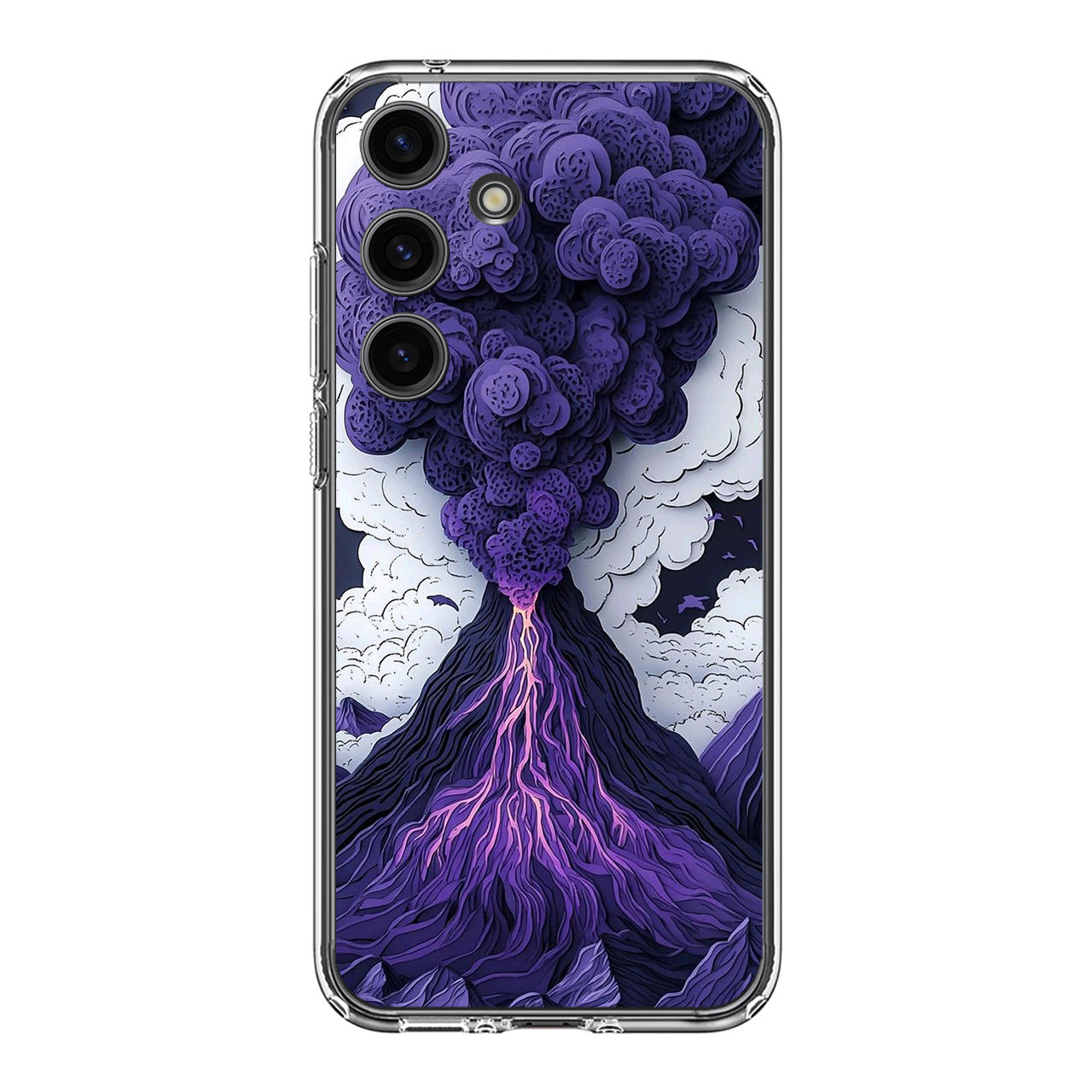 Violet Fury The Awakening Volcano Samsung Galaxy S24 / S24 Plus Case
