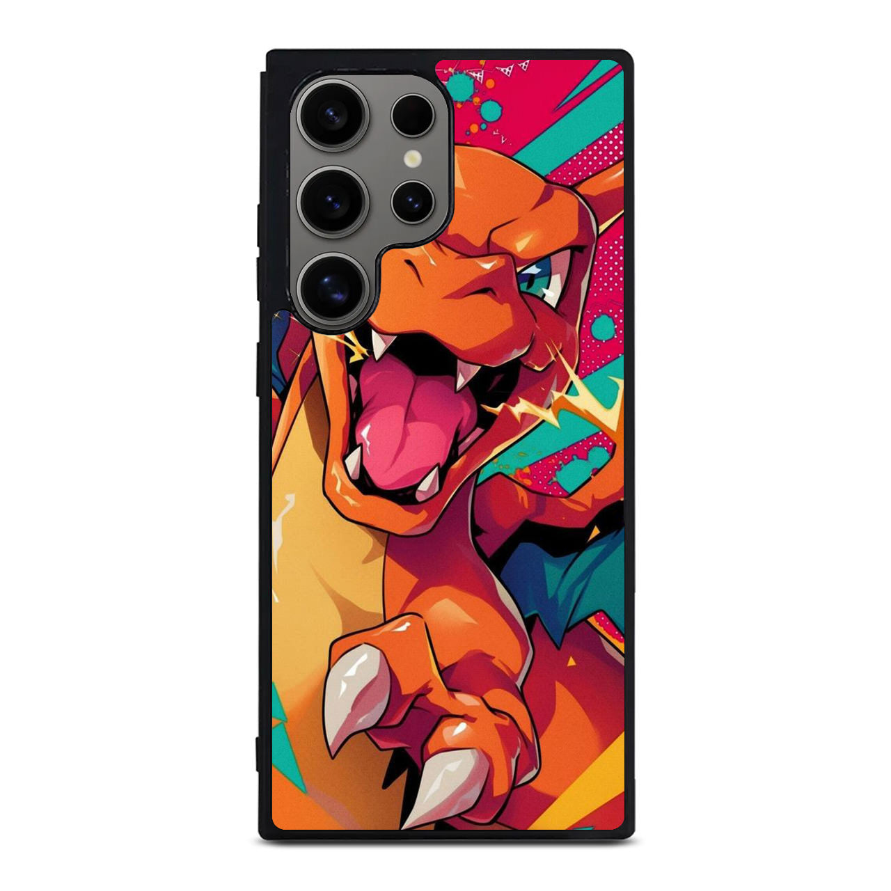 Blazing Fury Charizard Samsung Galaxy S24 Ultra Case