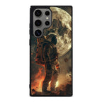 Lunar Sentinel Guardian of the Void Samsung Galaxy S24 Ultra Case