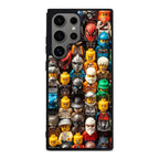 Mini Figures Heroes Assemble Samsung Galaxy S24 Ultra Case