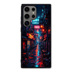 Neon Veins Of The Cyber City Samsung Galaxy S24 Ultra Case