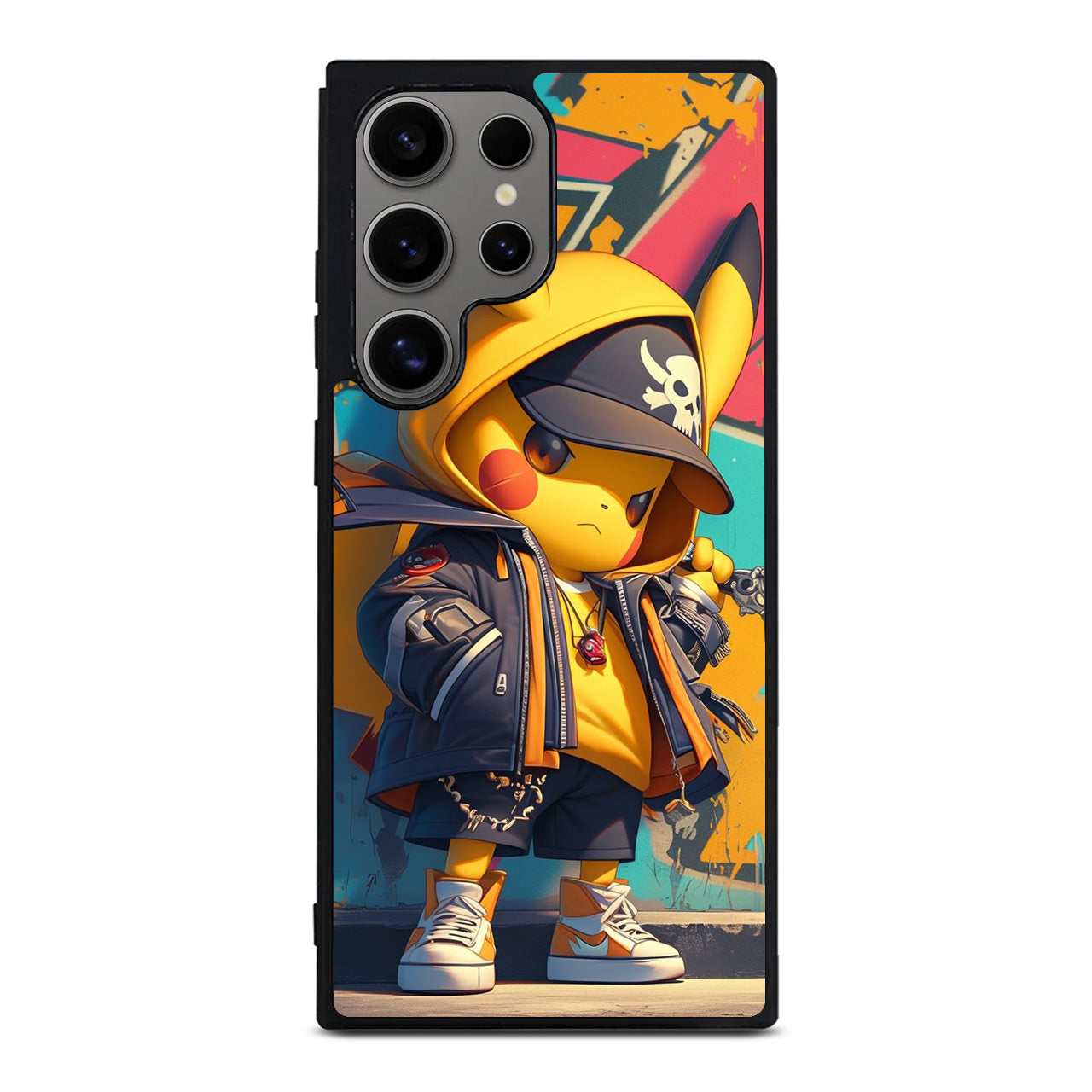 Pikachu Street Rebellion Samsung Galaxy S24 Ultra Case