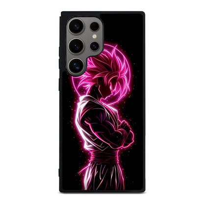 Pink Radiant Saiyan Samsung Galaxy S24 Ultra Case