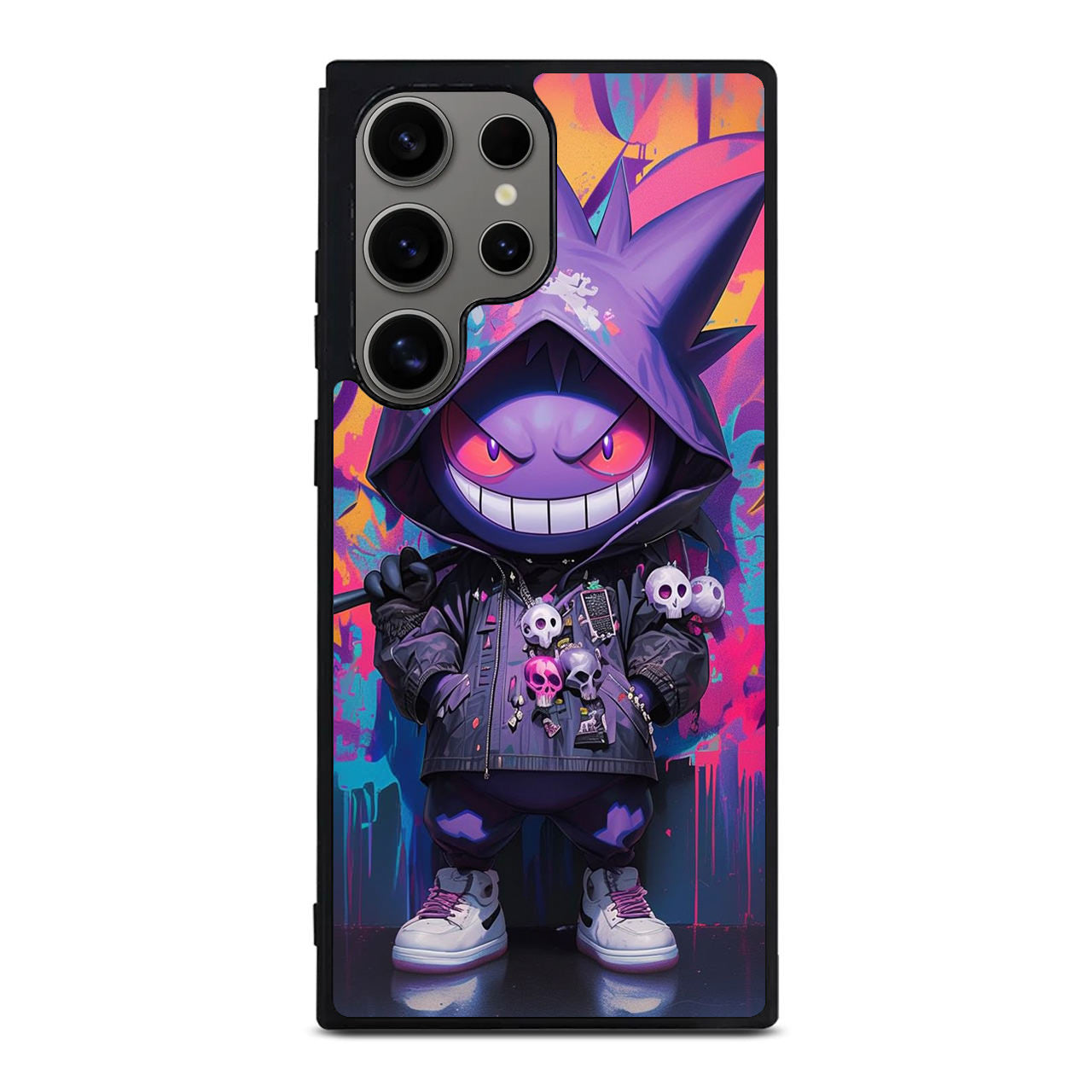 Shadow Drip Gengar Goes Street Samsung Galaxy S24 Ultra Case