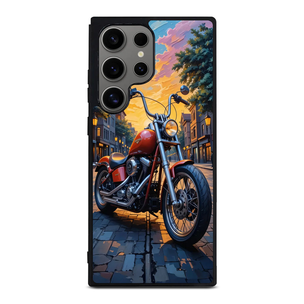 Sunset Thunder Ride Into the Glow Samsung Galaxy S24 Ultra Case