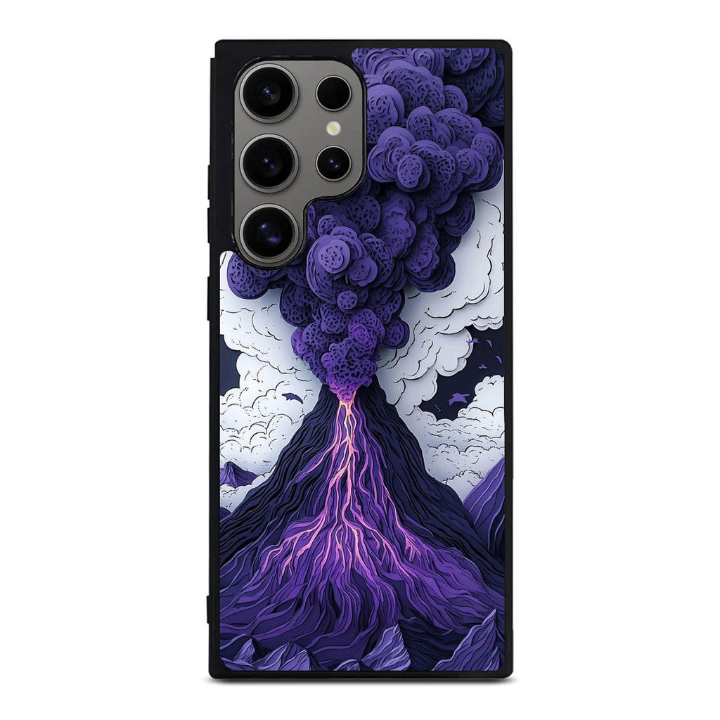 Violet Fury The Awakening Volcano Samsung Galaxy S24 Ultra Case