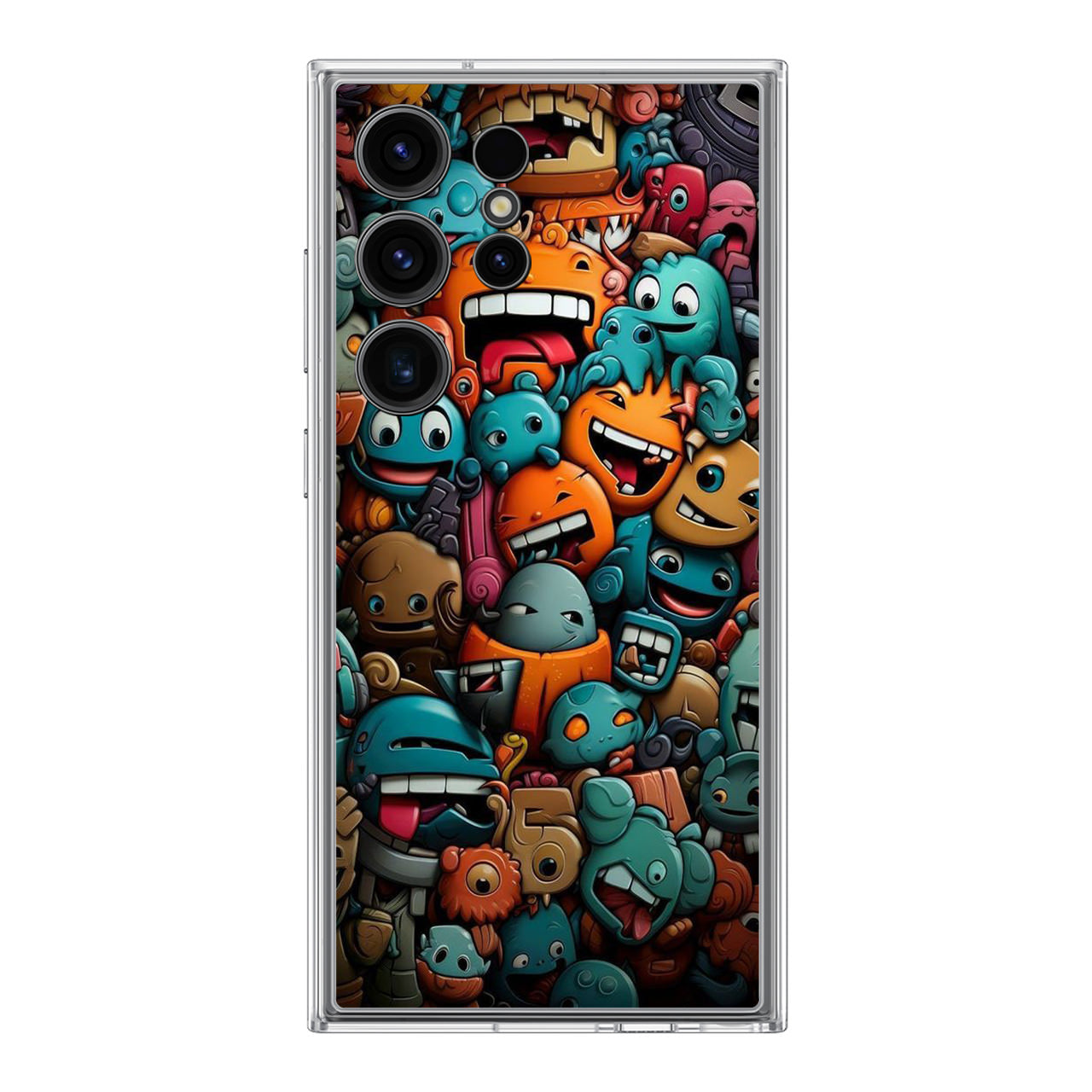 Chaos Chuckles Invasion Samsung Galaxy S24 Ultra Case