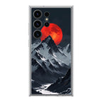 Crimson Eclipse The Mountain Samsung Galaxy S24 Ultra Case
