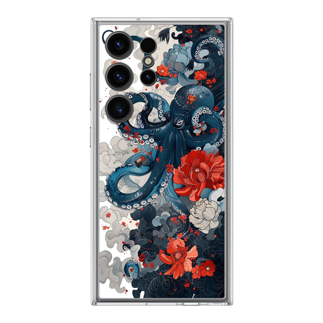 Floral Kraken Samsung Galaxy S24 Ultra Case