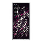 Mewtwo Cosmic Energy Samsung Galaxy S24 Ultra Case