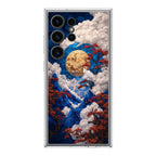 Moonlight Whispers Celestial Peaks Samsung Galaxy S24 Ultra Case