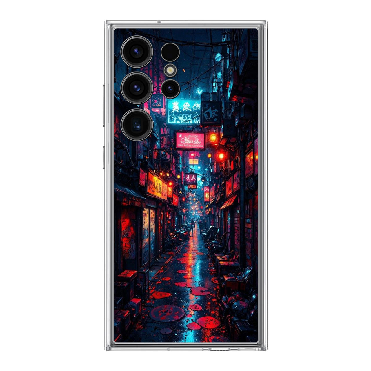 Neon Veins Of The Cyber City Samsung Galaxy S24 Ultra Case