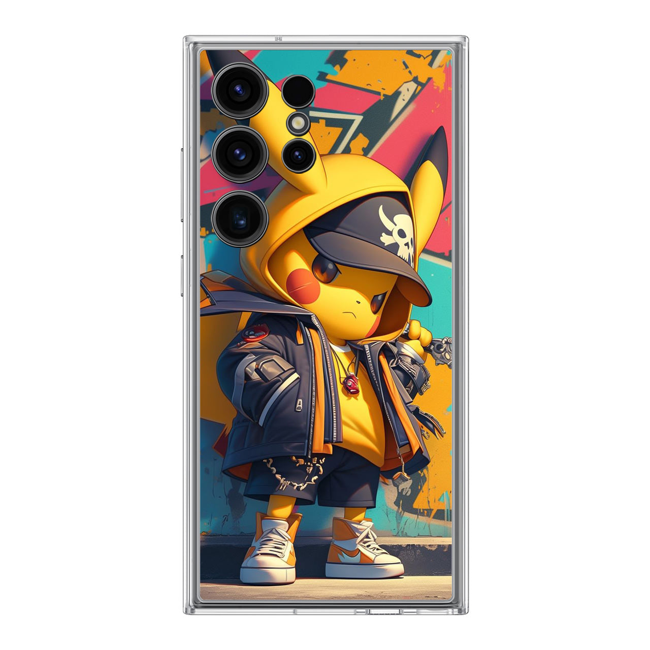 Pikachu Street Rebellion Samsung Galaxy S24 Ultra Case