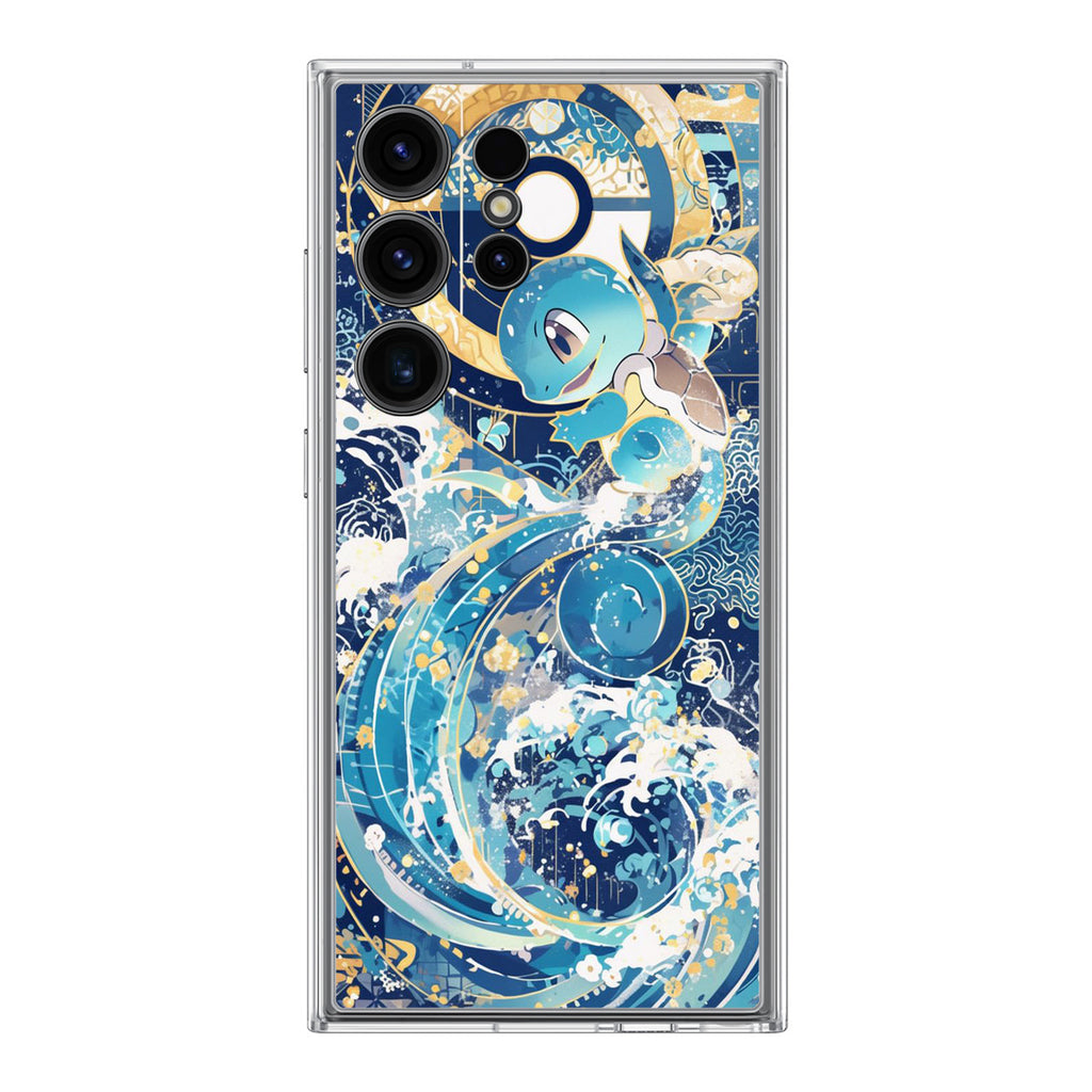 Squirtle Elemental Awakening Samsung Galaxy S24 Ultra Case