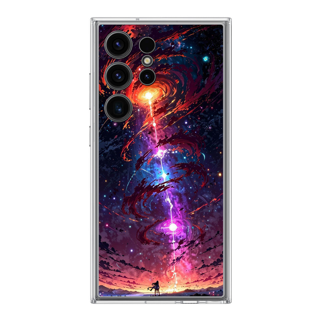 Stargazer at the Axis of Creation Samsung Galaxy S24 Ultra Case