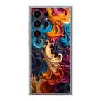 The Dance of Abstract Waves Samsung Galaxy S24 Ultra Case