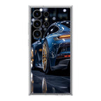 Velvet Thunder Elegance on Wheels Samsung Galaxy S24 Ultra Case