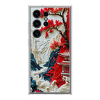 Whispers of the Crimson Zen Samsung Galaxy S24 Ultra Case