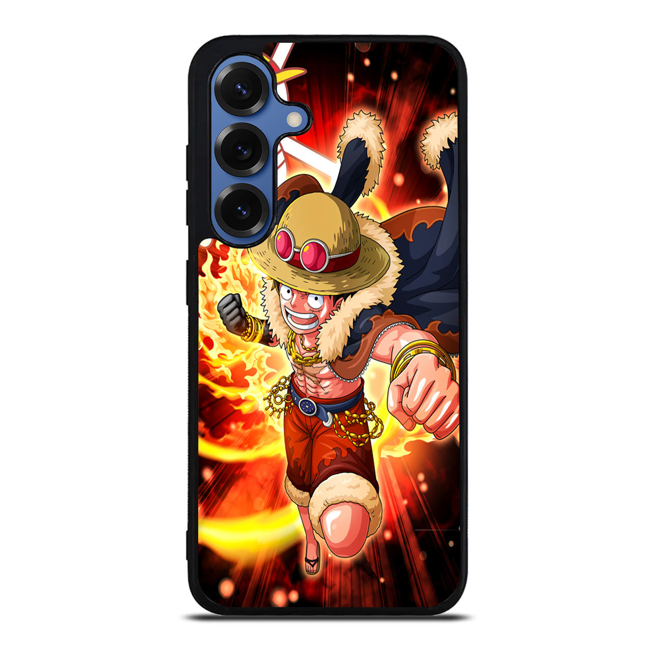 Luffy Red Hawk Punch Samsung Galaxy S25 / S25 Plus Case