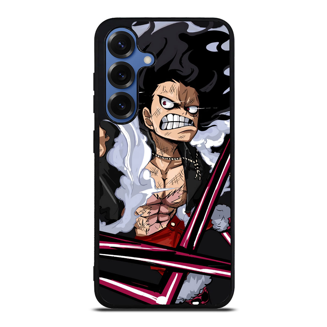 Luffy Snake Man Culverin Art Samsung Galaxy S25 / S25 Plus Case