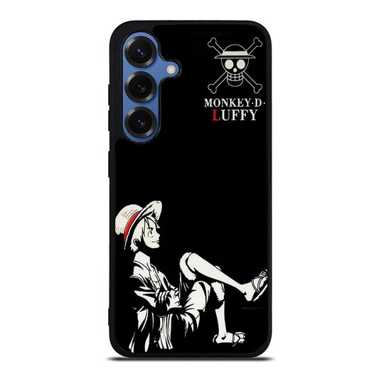 Monkey D Luffy Black And White Samsung Galaxy S25 / S25 Plus Case