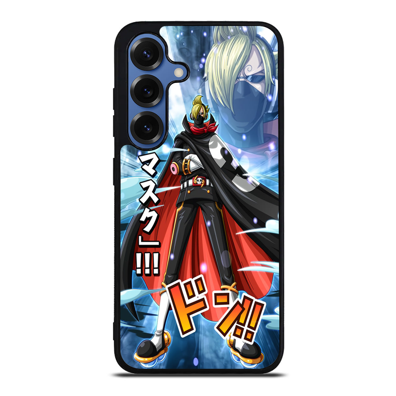 Stealth Black Sanji Samsung Galaxy S25 / S25 Plus Case