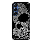 Black Skull Samsung Galaxy S25 / S25 Plus Case
