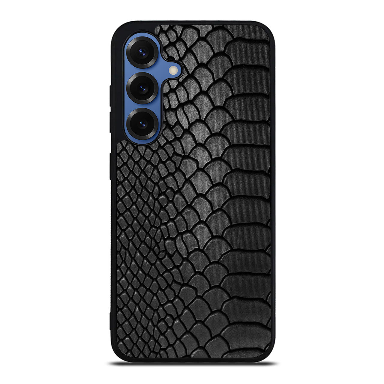 Black Snake Skin Texture Samsung Galaxy S25 / S25 Plus Case