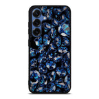 Blue Diamonds Pattern Samsung Galaxy S25 / S25 Plus Case