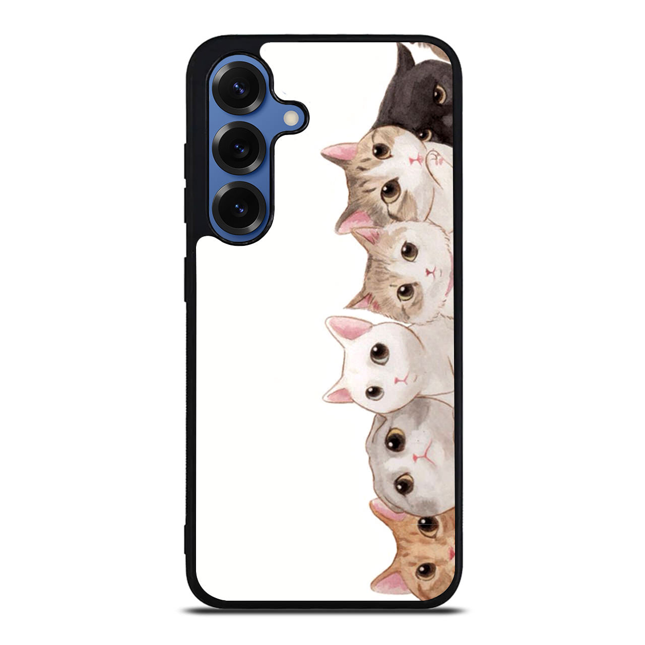 Cute Cats Vertical Samsung Galaxy S25 / S25 Plus Case