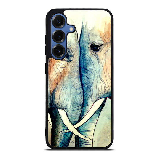 Elephants Sadness Samsung Galaxy S25 / S25 Plus Case