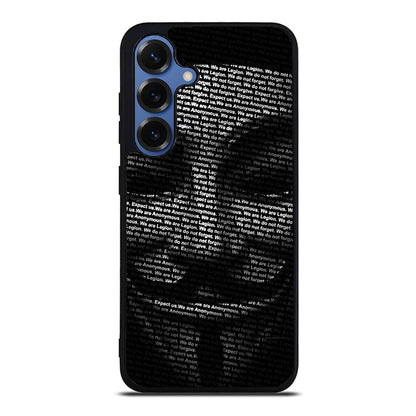 Guy Fawkes Mask Anonymous Samsung Galaxy S25 / S25 Plus Case