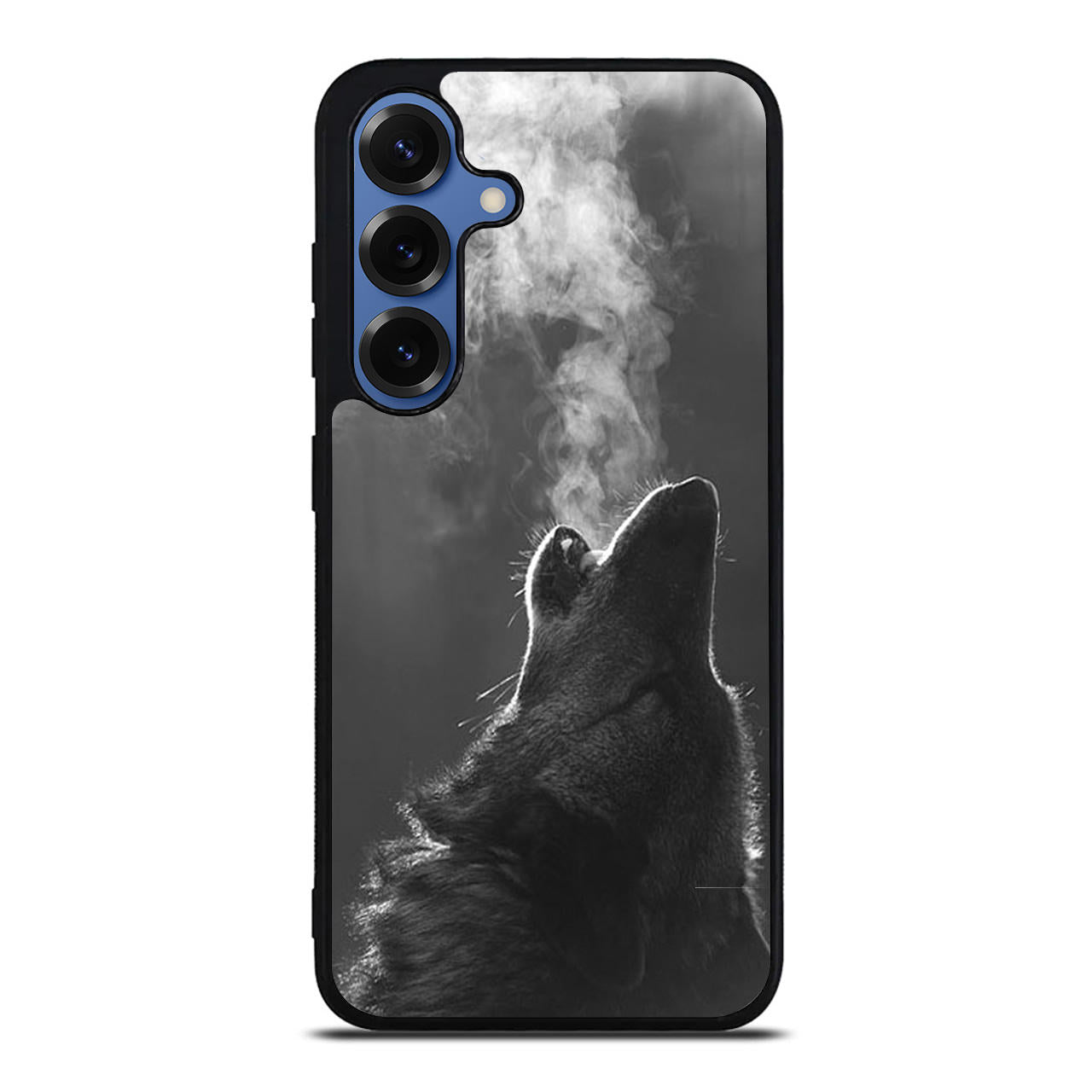 Howling Wolves Black and White Samsung Galaxy S25 / S25 Plus Case