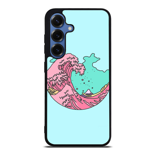 Japanese Pastel Wave Samsung Galaxy S25 / S25 Plus Case