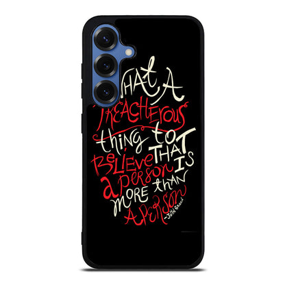 John Green Quotes More Than A Person Samsung Galaxy S25 / S25 Plus Case