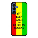 Keep Calm and Listen to Reggae Samsung Galaxy S25 / S25 Plus Case