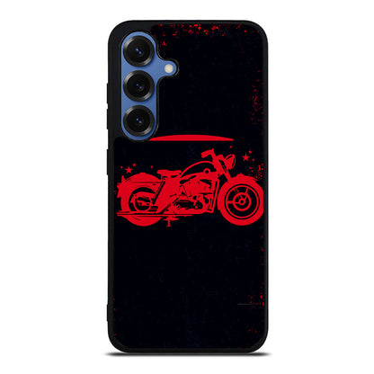 Motorcycle Red Art Samsung Galaxy S25 / S25 Plus Case