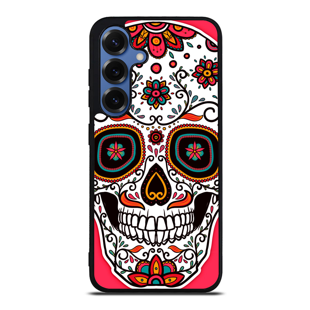 Pink Sugar Skull Samsung Galaxy S25 / S25 Plus Case