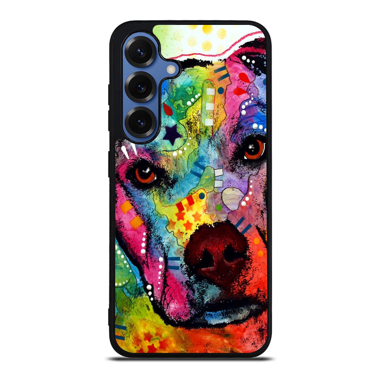 Pitbull Love Painting Samsung Galaxy S25 / S25 Plus Case