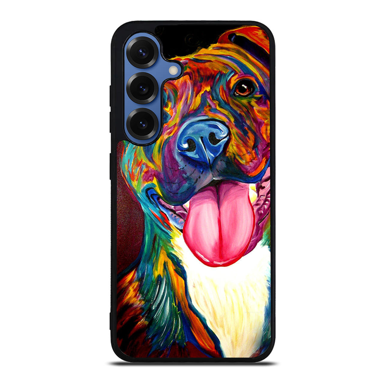 Pitbull Painting Art Samsung Galaxy S25 / S25 Plus Case