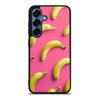 Real Bananas Fruit Pattern Samsung Galaxy S25 / S25 Plus Case